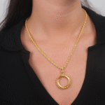 14 Ayar Altın 65 cm Burgu Zincir Kolye 42