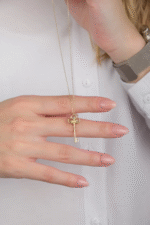 14 Ayar Altın Anahtar Kolye 442 - Görsel 4