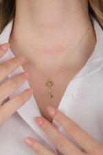 14 Ayar Altın Anahtar Kolye 442 - Görsel 2