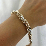 14 Ayar Altın Cetaş Hallow Bileklik