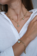 14 Ayar Cetaş Fortuna Bileklik - Görsel 3