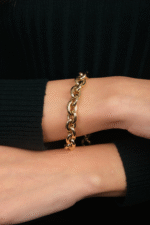 14 Ayar Altın Zincir Bileklik 351 - Görsel 2