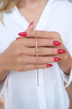 14 Ayar Altın Deniz Yıldızı Bileklik 486 - Görsel 3