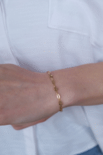 14 Ayar Altın Sade Bileklik 497 - Görsel 2