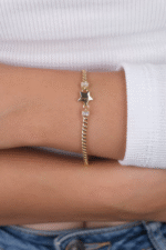 14 Ayar Altın Yıldız Bileklik 33 - Görsel 2