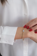 14 Ayar Altın Baget Bileklik 34 - Görsel 2