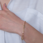 14 Ayar Altın Ataç Zincir Bileklik 494