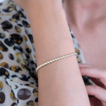 14 Ayar Altın Top Sıralı Bileklik 433