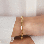 14 Ayar Altın Ataç Zincir Bileklik 106