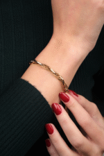 14 Ayar Altın Burgu Zincir Bileklik 321