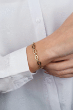 14 Ayar Altın Zincir Bileklik 594 - Görsel 2