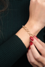 14 Ayar Altın Halka Zincir Bileklik 317