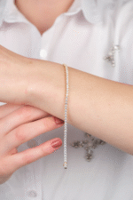 14 Ayar Altın Su Yolu Bileklik 573 - Görsel 2