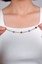 14 Ayar Altın Uğur Böcekli Çocuk Bileklik 38 - Görsel 2