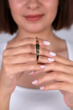 14 Ayar Altın Uğur Böcekli Çocuk Kelepçesi 16