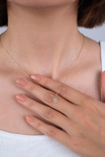 14 Ayar Altın Taşlı Kolye 6 - Görsel 3