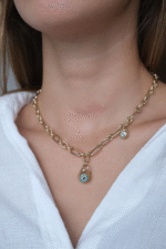 14 Ayar Cetaş Fortuna Kolye