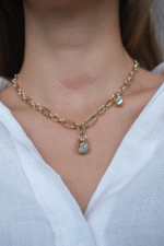 14 Ayar Cetaş Fortuna Kolye - Görsel 3