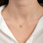 14 Ayar Altın Kedi Kolye 196