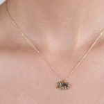 14 Ayar Altın Fil Kolye 216