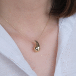 14 Ayar Altın Damla Kolye 483