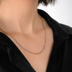 14 Ayar Altın Dorikalı Kolye 203