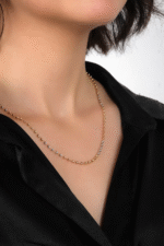 14 Ayar Altın Dorikalı Kolye 203