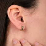 14 Ayar Altın Kare Küpe 125