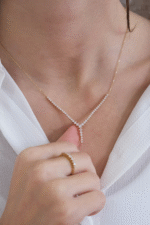 14 Ayar Altın Taşlı Set Takımı 21 - Görsel 2