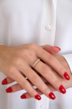 14 Ayar Altın Taşlı Set Takımı 21 - Görsel 5