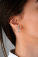 14 Ayar Beyaz Altın Taşlı Set 57 - Görsel 6