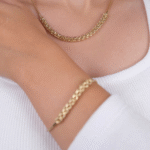 14 Ayar Altın Sade Set 4