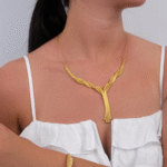 14 Ayar Sarı Altın Dorikalı Set Takımı 3