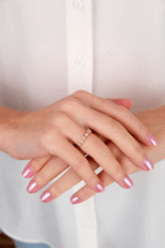 14 Ayar Rose Altın Taşlı Yüzük 129