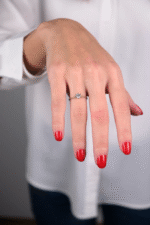 14 Ayar Altın Tektaş Yüzük 33 - Görsel 3