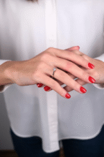 14 Ayar Altın Tektaş Yüzük 33 - Görsel 2