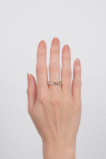 14 Ayar Altın Baget Zikzak Yüzük 122 - Görsel 3