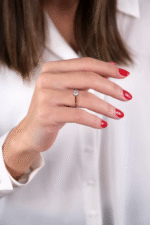 14 Ayar Altın Tektaş Yüzük 37 - Görsel 2