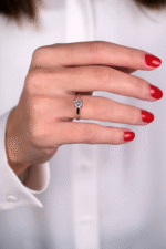 14 Ayar Altın Tektaş Yüzük 13 - Görsel 3