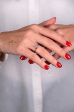 14 Ayar Altın Tektaş Yüzük 13