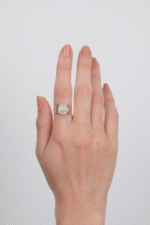 14 Ayar Altın Yuvarlak Baget Yüzük 117 - Görsel 3