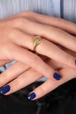 14 Ayar Altın Sade Yüzük 68 - Görsel 3