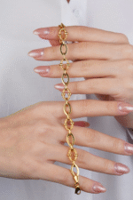 22 Ayar Altın Zincir Bileklik 579 - Görsel 3