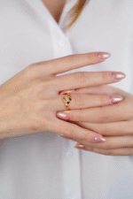 22 Ayar Altın Taşlı Yüzük 568