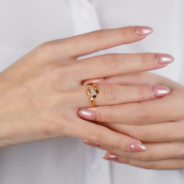 22 Ayar Altın Taşlı Yüzük 568