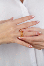 22 Ayar Altın Yüzük 571 - Görsel 4