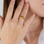 22 Ayar Altın Midye Yüzük 569