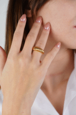 22 Ayar Altın Midye Yüzük 569