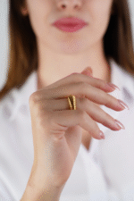 22 Ayar Altın Midye Yüzük 569 - Görsel 2