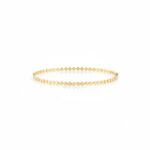 14 Ayar Altın Dörtgen Sıralı Bileklik 435